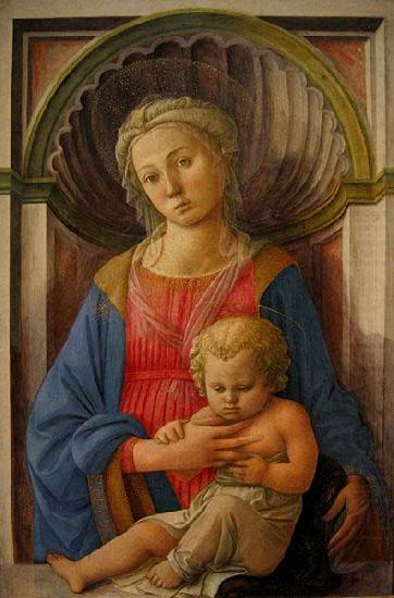 Fra Filippo Lippi Madonna and Child china oil painting image